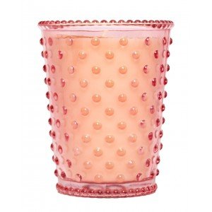 Simpatico Grapefruit Mint #15 Hobnail Glass Candle 