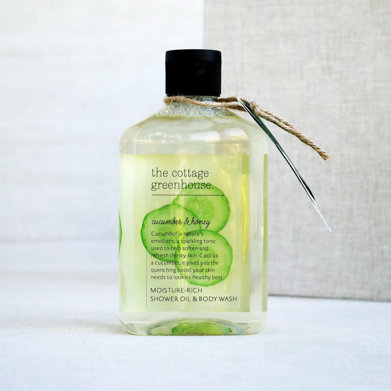 The Cottage Greenhouse Cucumber & Honey Rich & Repair Body Wash