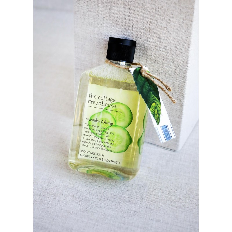 The Cottage Greenhouse Cucumber & Honey Rich & Repair Body Wash