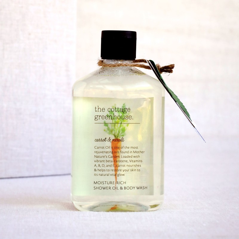 The Cottage Greenhouse Carrot & Neroli Rich & Repair Body Wash The Cottage Greenhouse Carrot & Neroli Rich & Repair Body Wash
