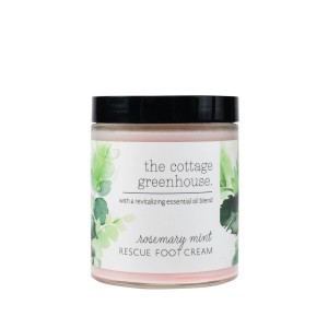 The Cottage Greenhouse Rosemary Mint Foot Cream 