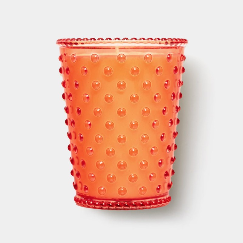 Simpatico Guave #71 Hobnail Glass Candle 