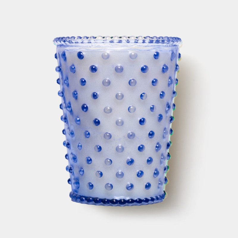 Simpatico Lavender #64 Hobnail Glass Candle 