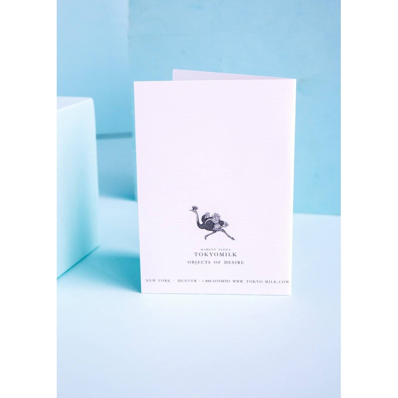 TokyoMilk Card Blue Birds (Blank) TokyoMilk Card Blue Birds (Blank)