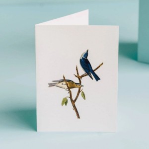 TokyoMilk Card Blue Birds (Blank)