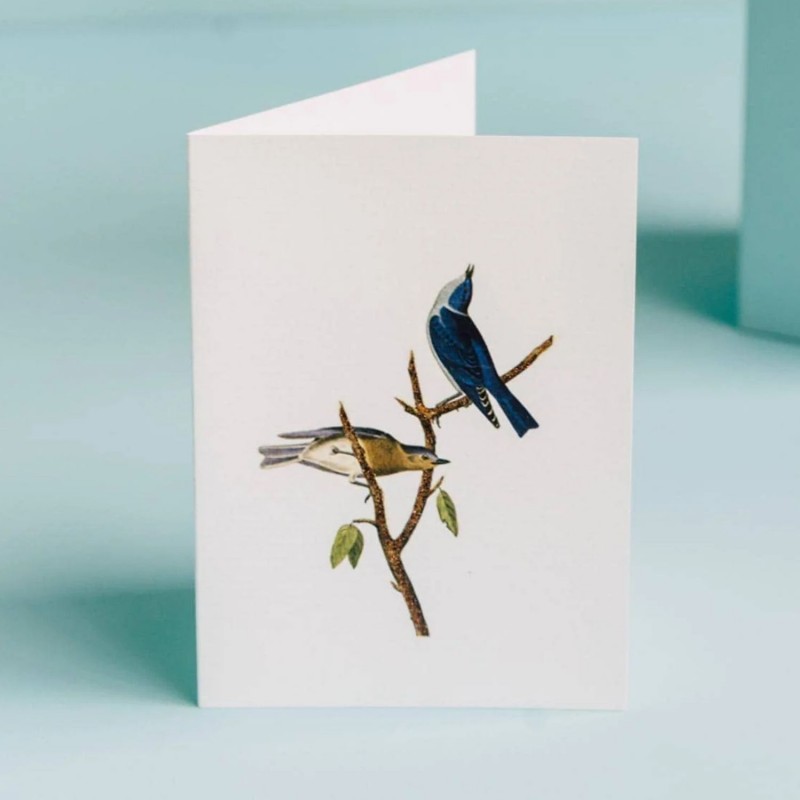 TokyoMilk Card Blue Birds (Blank) TokyoMilk Card Blue Birds (Blank)