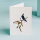 TokyoMilk Card Blue Birds (Blank) TokyoMilk Card Blue Birds (Blank)