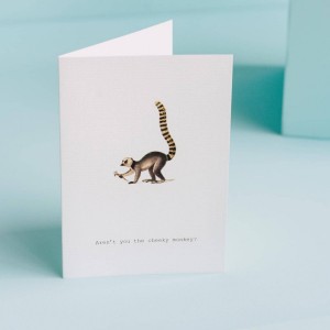 TokyoMilk Card Aren'T You The Cheeky Monkey