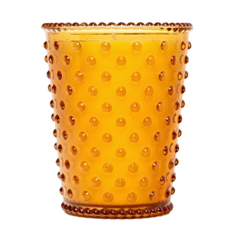 Simpatico Cedarwood Bonfire #13 Hobnail Glass Candle 