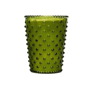 Simpatico Pear # 25 Hobnail Glass Candle 
