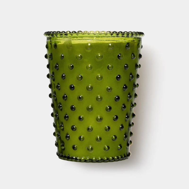 Simpatico Pear # 25 Hobnail Glass Candle Simpatico Pear # 25 Hobnail Glass Candle
