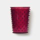 Simpatico Cranberry #32 Hobnail Glass Candle 