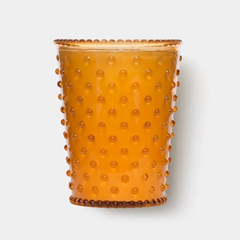 Simpatico Pumpkin & Clove #28 Hobnail Glass Candle Simpatico Pumpkin & Clove #28 Hobnail Glass Candle