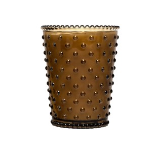 Simpatico Nutmeg #12 Hobnail Glass Candle 
