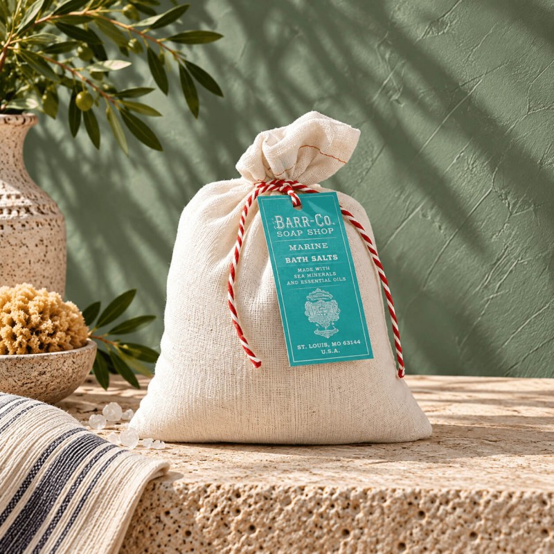 Barr-Co Soap Shop Bag of Salts Marine