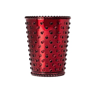 Simpatico Reindeer Chrome #52 Hobnail Glass Candle