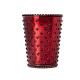 Simpatico Reindeer Chrome #52 Hobnail Glass Candle Simpatico Reindeer Chrome #52 Hobnail Glass Candle