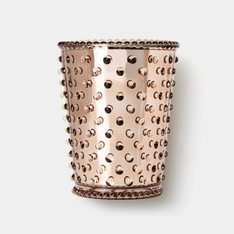 Simpatico Fir & Grapefruit Chrome #54 Hobnail Glass Candle