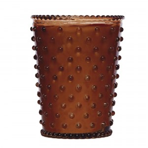Simpatico Gingerbread #69 Hobnail Glass Candle  