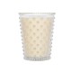 Simpatico Crème Fresh #96 Hobnail Glass Candle 
