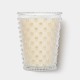 Simpatico Crème Fresh #96 Hobnail Glass Candle Simpatico Crème Fresh #96 Hobnail Glass Candle