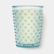 Simpatico Blue Agave #34 Hobnail Glass Candle 
