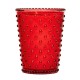 Simpatico Stawberry & Tomato Vine #39 Hobnail Glass Candle