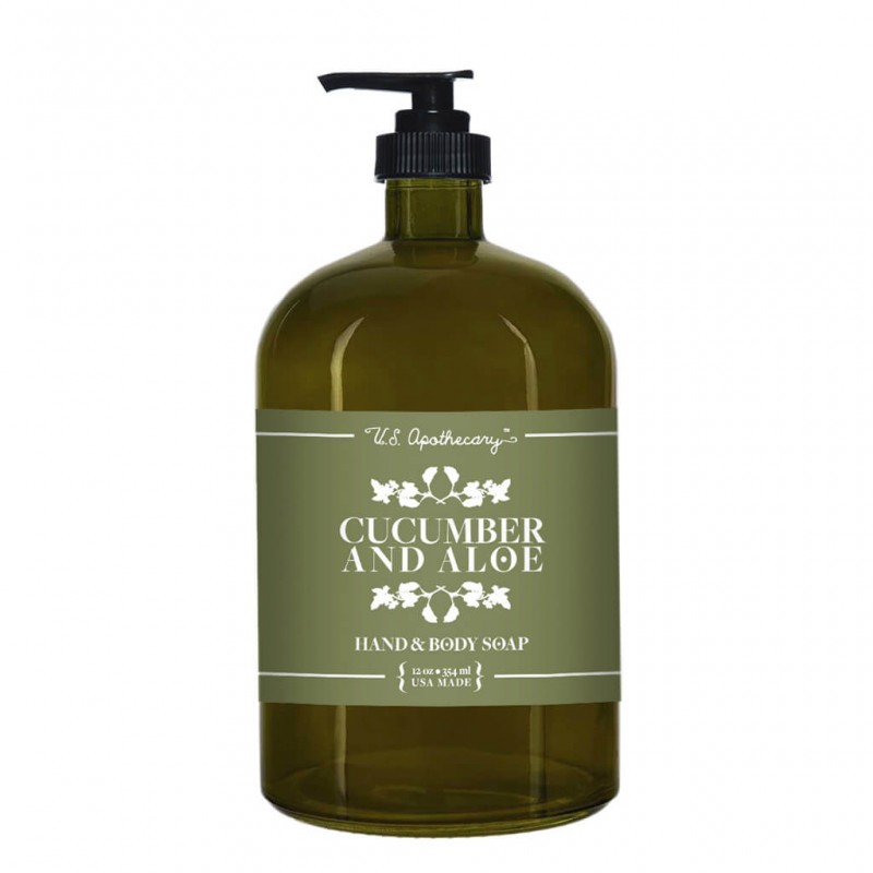 U.S. Apothecary Cucumber & Aloe Hand & Body Soap