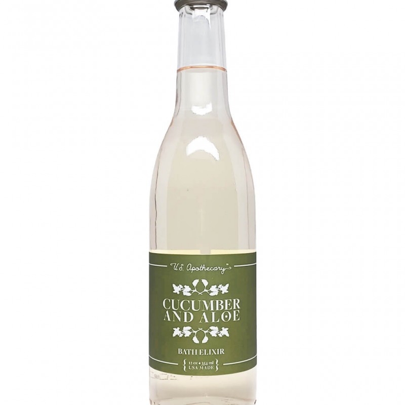 U.S. Apothecary Cucumber & Aloe Bath Elixir U.S. Apothecary Cucumber & Aloe Bath Elixir