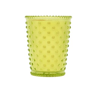 Simpatico Prairie Grass #347 Hobnail Glass Candle 