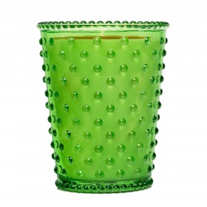 Simpatico Green Tea & Cucumber #51 Hobnail Glass Candle 