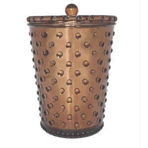 Simpatico Grande Sweet Oatmeal 50oz Hobnail Glass Candle 