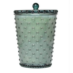 Simpatico Grande Skye 50oz Hobnail Glass Candle 