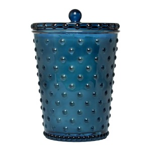 Simpatico Grande Ambergris 50oz Hobnail Glass Candle 