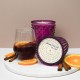 Simpatico Berry Wassail #120 Hobnail Glass Candle Simpatico Berry Wassail #120 Hobnail Glass Candle
