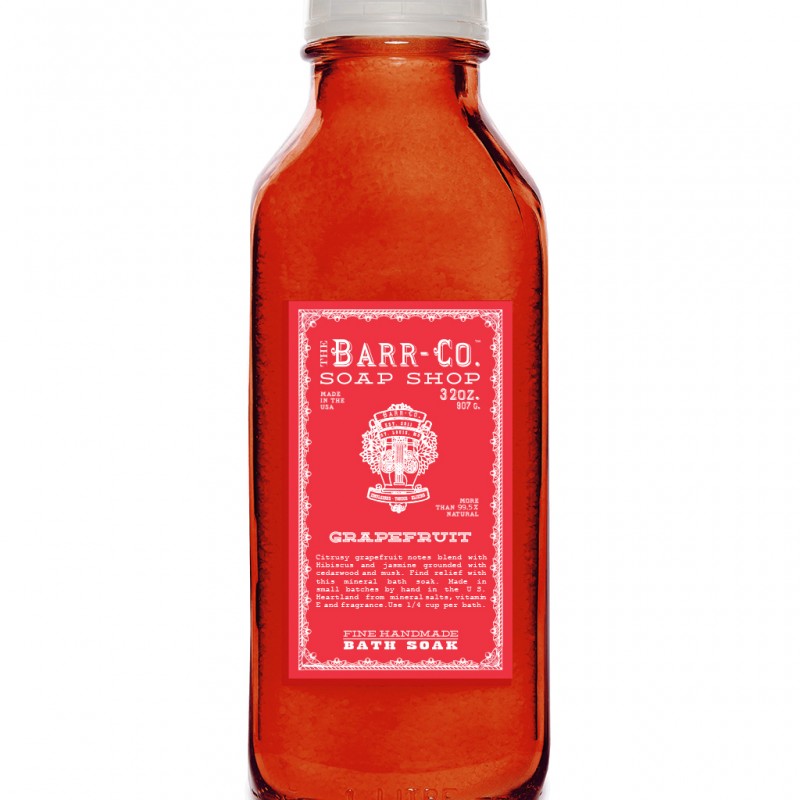 Barr-Co Soap Shop Bath Soak Grapefruit Barr-Co Soap Shop Bath Soak Grapefruit