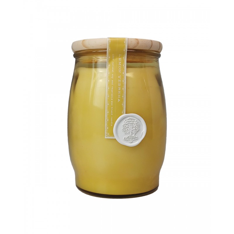 Barr-Co Soap Shop Barrel Candle Lemon Verbena