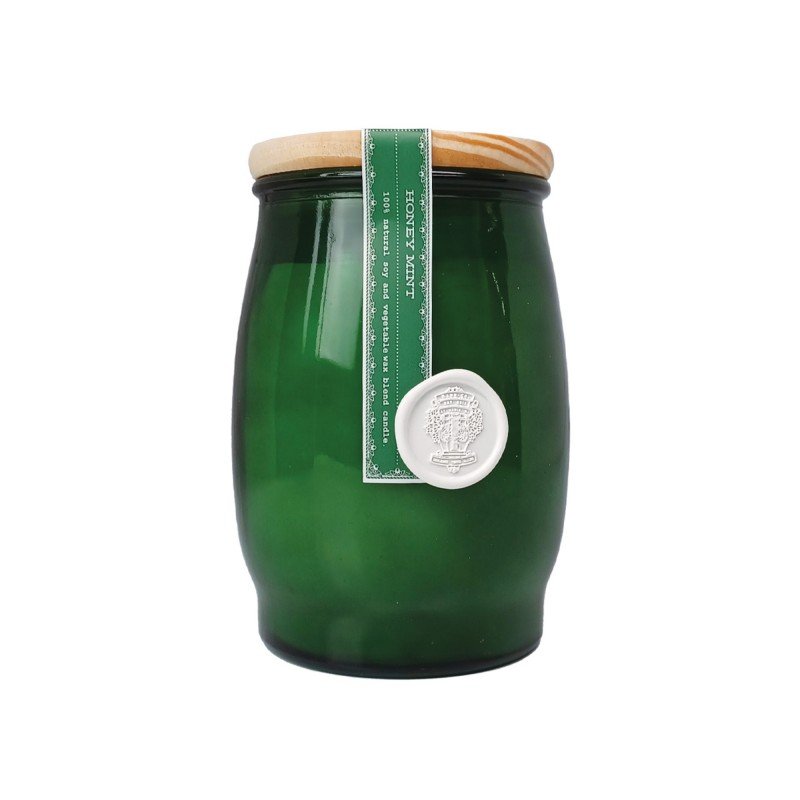 Barr-Co Soap Shop Barrel Candle Honey Mint