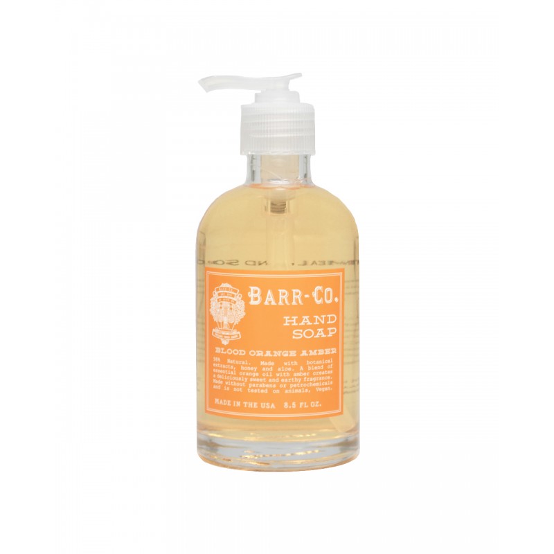 Barr-Co Soap Shop Blood Orange Amber Liquid Soap 
