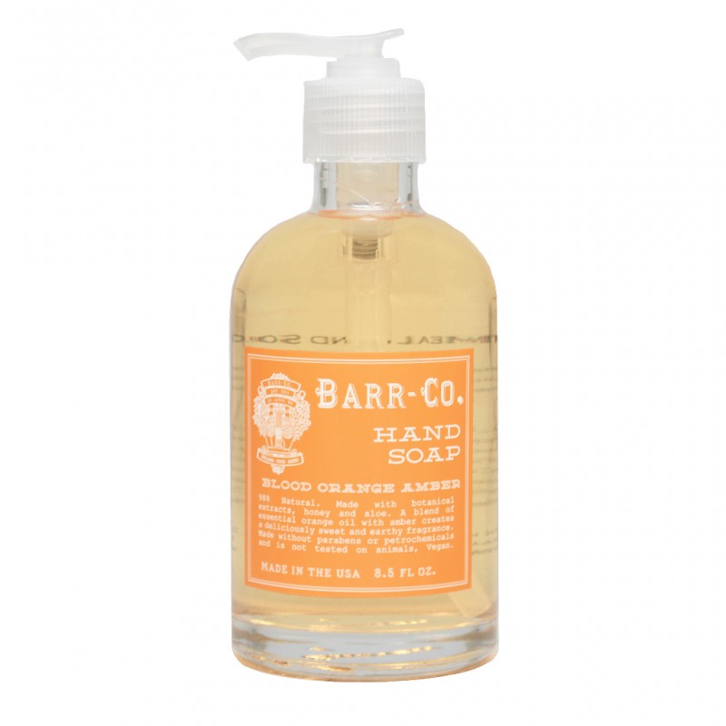 Barr-Co Soap Shop Blood Orange Amber Liquid Soap 