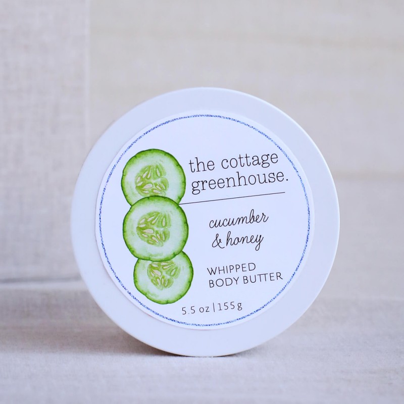 The Cottage Greenhouse Cucumber & Honey Body Butter The Cottage Greenhouse Cucumber & Honey Body Butter