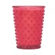 Simpatico Dragon Fruit #282 Hobnail Glass Candle 