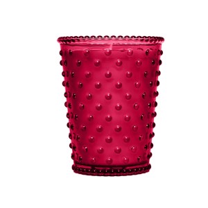 Simpatico Dragon Fruit #282 Hobnail Glass Candle 