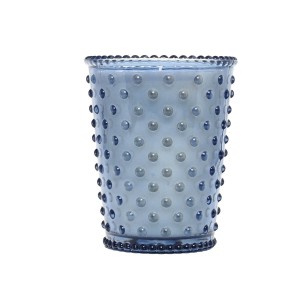 Simpatico Indigo Denim #56 Hobnail Glass Candle 