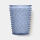 Simpatico Indigo Denim #56 Hobnail Glass Candle 