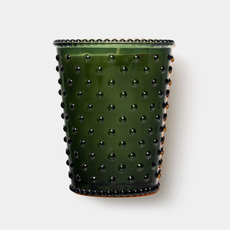 Simpatico Mahogany Teakwood #80 Hobnail Glass Candle Simpatico Mahogany Teakwood #80 Hobnail Glass Candle