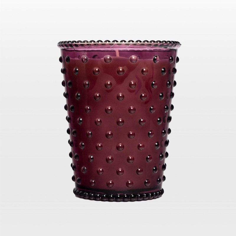 Simpatico Fig #98 Hobnail Glass Candle Simpatico Fig #98 Hobnail Glass Candle