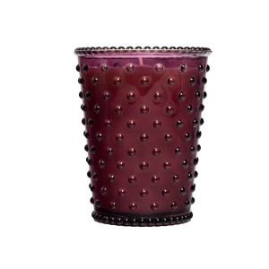 Simpatico Fig #98 Hobnail Glass Candle 