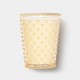 Simpatico Caramel Biscotti #48 Hobnail Glass Candle 