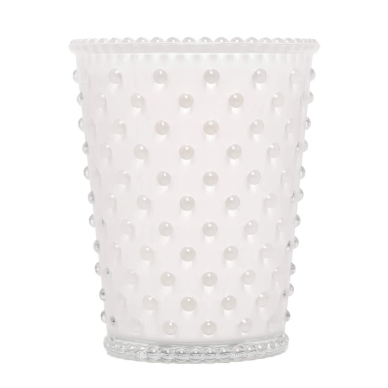 Simpatico Toasted Marshmellow #68 Hobnail Glass Candle 